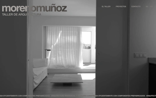 Web de moreno muñoz (Portfolio · Diseño y desarrollo web) por Pedro Gris