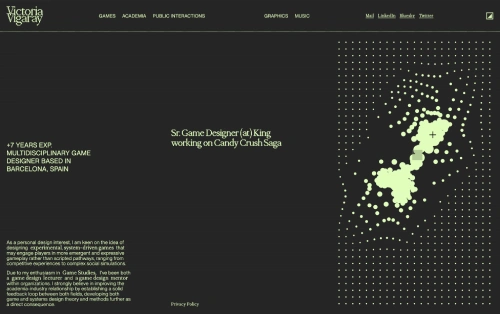 Victoria vigaray - proyecto web por Pedro Gris